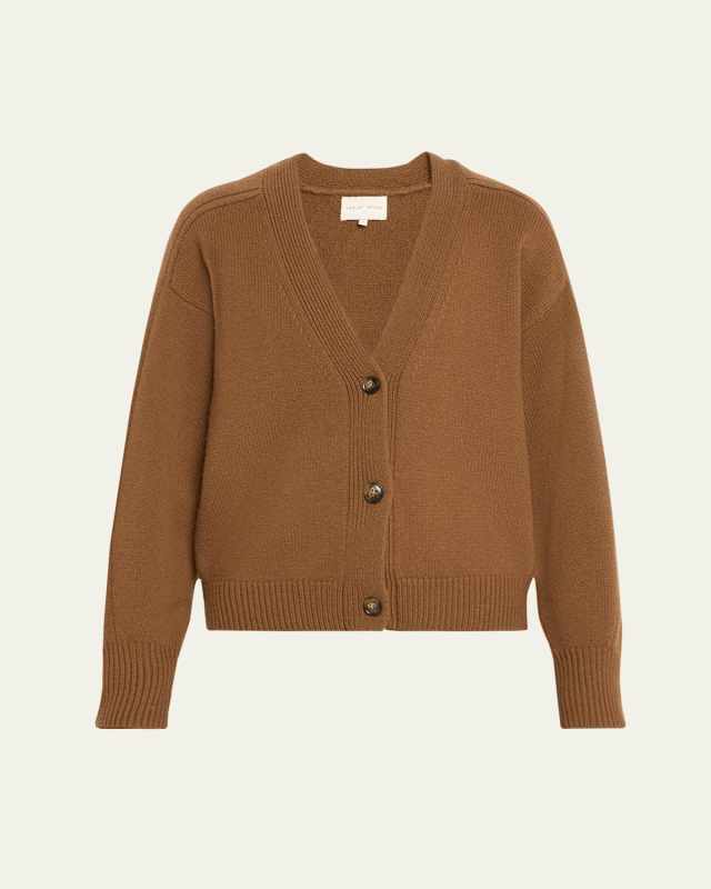 Zanzibar Cropped Wool-Cashmere Cardigan